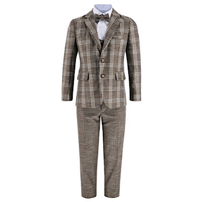 Samli Lucas Beige Plaid 5PC
