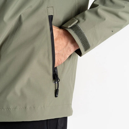 Switch Out II Waterproof Olivine Green Jacket