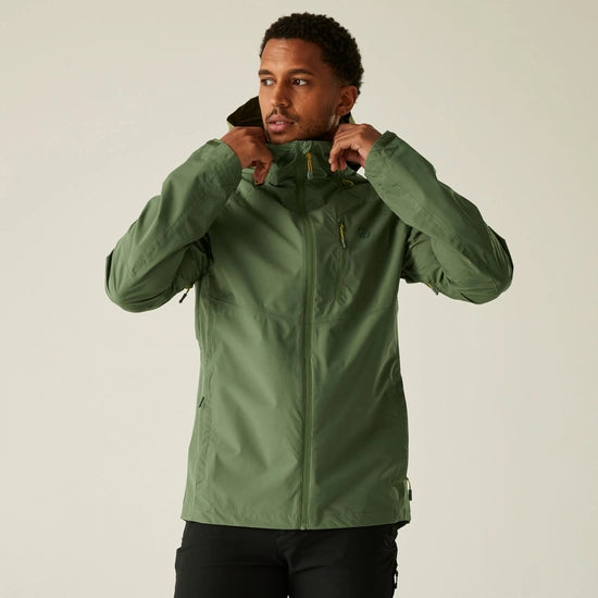 Breathe Out 2.5 Layer Waterproof Olivine Green Jacket