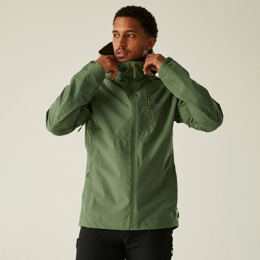 Breathe Out 2.5 Layer Waterproof Olivine Green Jacket
