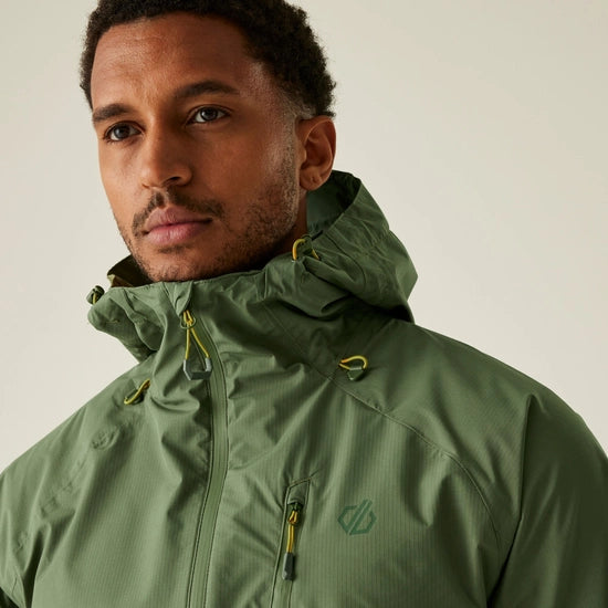 Breathe Out 2.5 Layer Waterproof Olivine Green Jacket