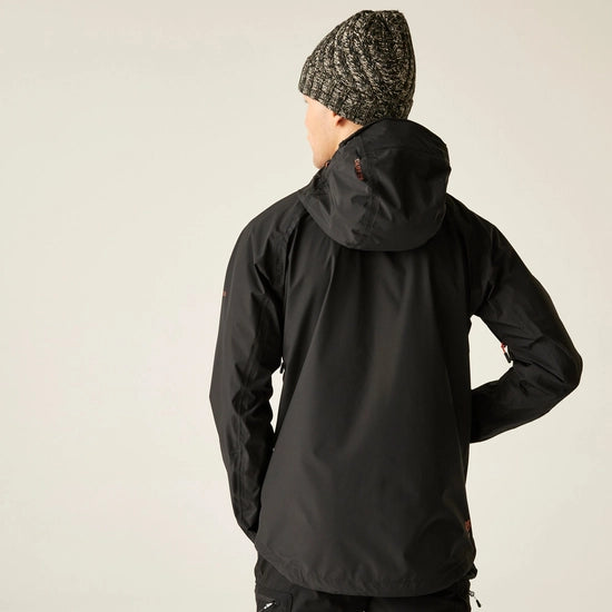 Breathe Out 2.5 Layer Waterproof Black Jacket