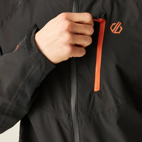 Breathe Out 2.5 Layer Waterproof Black Jacket