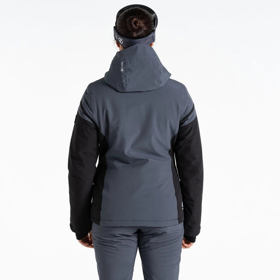 Flurry Ski Black Grey Jacket