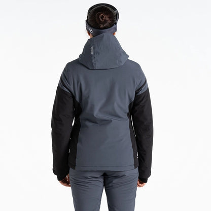 Flurry Ski Black Grey Jacket