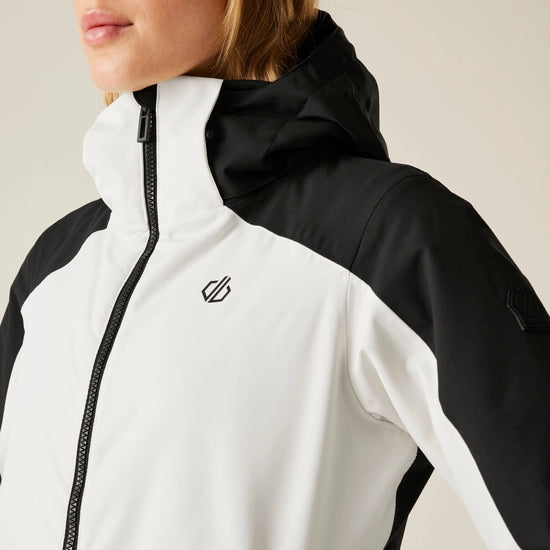 Flurry II Waterproof Ski Egret White Jacket