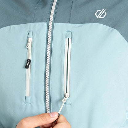 Diverging Waterproof Element Grey & Aquifer Jacket