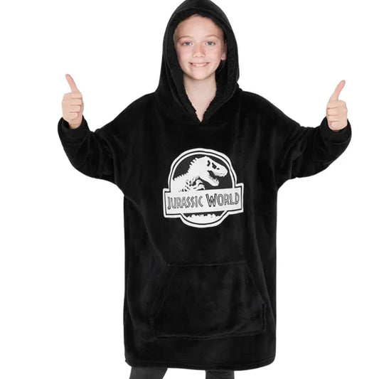 Kids Character over size hooded blanket