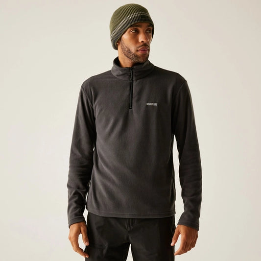 Thompson Lightweight Half Zip Grey Fleece