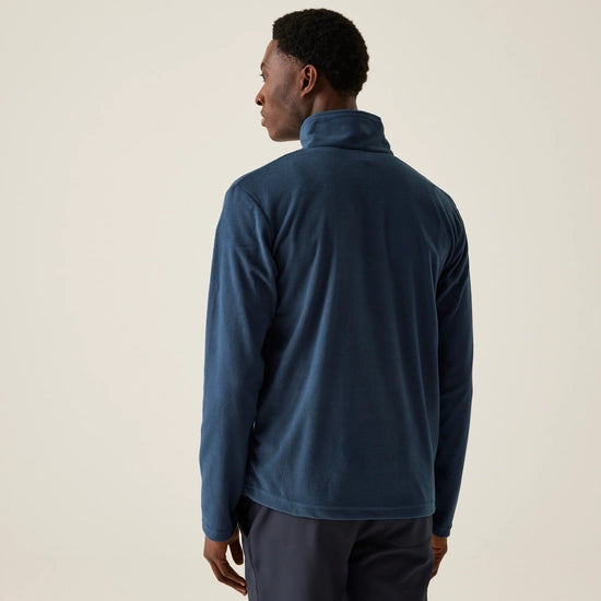 Thompson Lightweight Half Zip Moonlight Denim Navy Fleece
