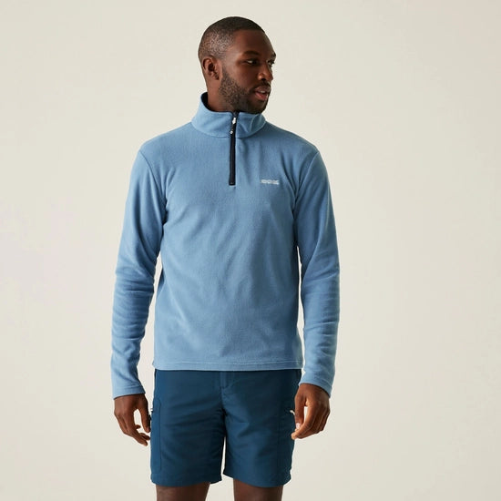 Thompson Lightweight Half Zip Coronet Blue Fleece