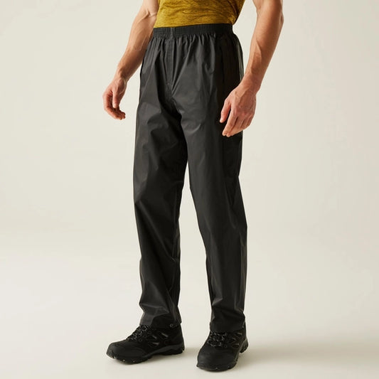 Pack-It Waterproof Black Overtrousers