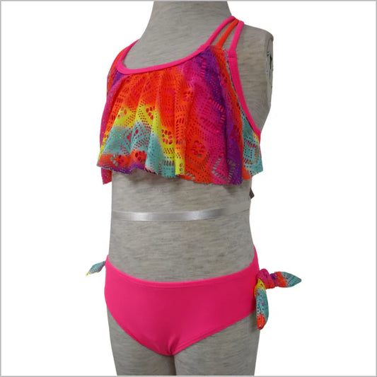 EX CHAINSTORE GIRLS CROCHET BIKINI SET