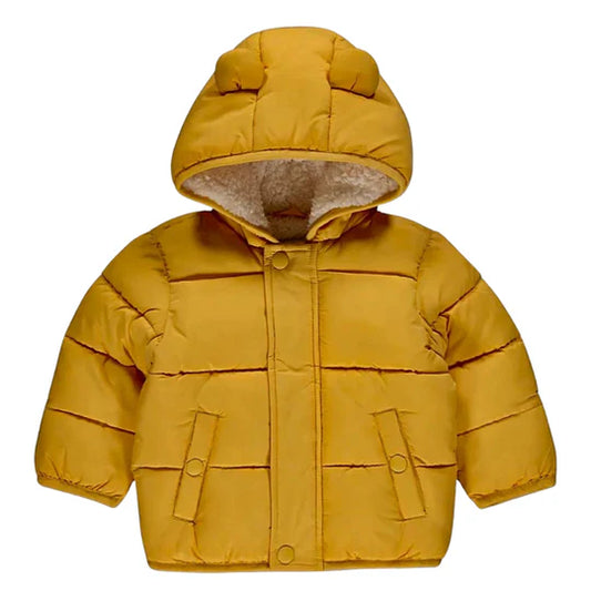 Ex Chainstore Boys Mustard Padded Jacket