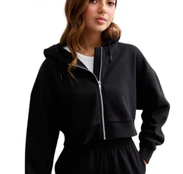 Ex Chainstore Girls Cropped Hoodies