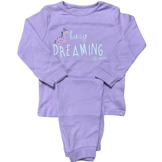 Girls Ex Chainstore Unicorn Leisure Set
